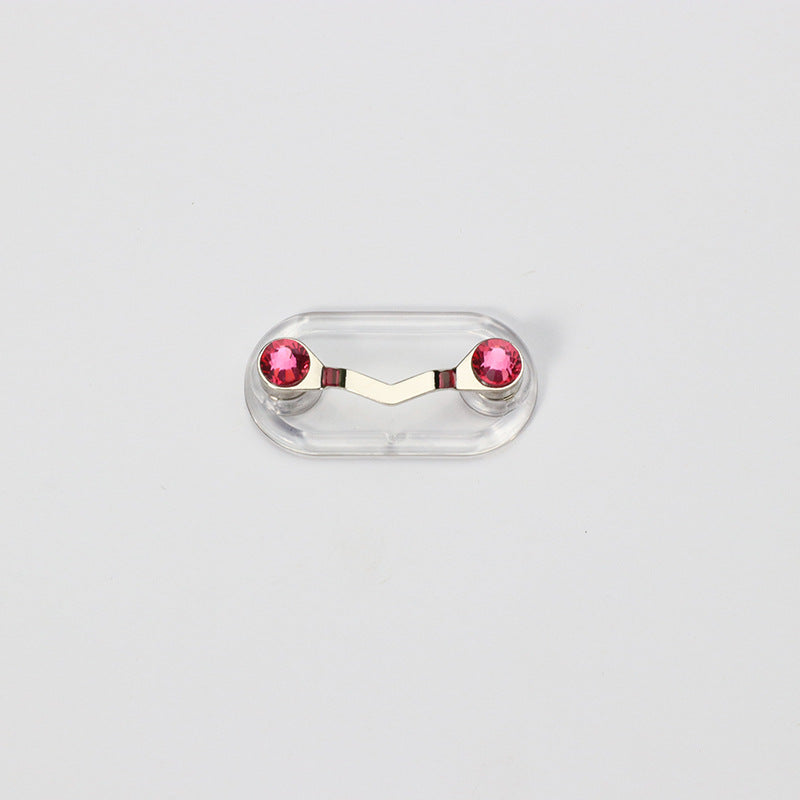 Decorative Phone Finger Grip with Clear Adhesive Base