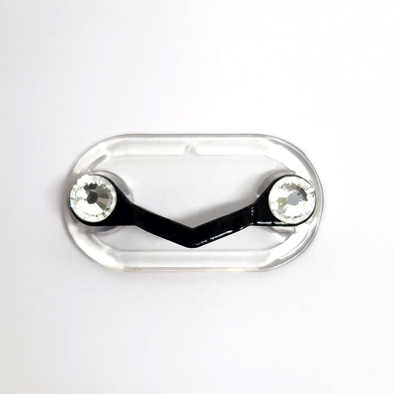 Decorative Phone Finger Grip with Clear Adhesive Base