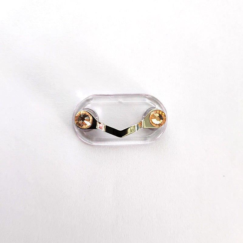Decorative Phone Finger Grip with Clear Adhesive Base