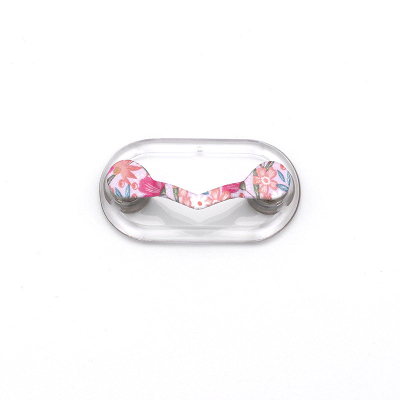 Decorative Phone Finger Grip with Clear Adhesive Base