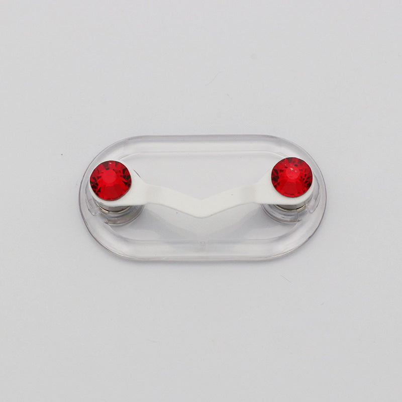 Decorative Phone Finger Grip with Clear Adhesive Base