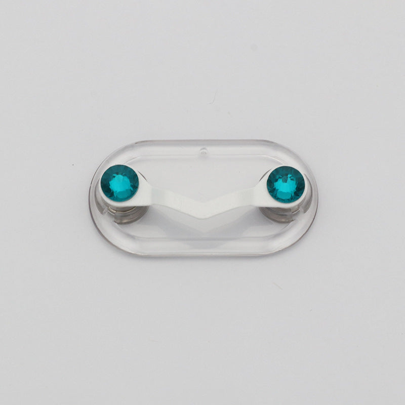 Decorative Phone Finger Grip with Clear Adhesive Base