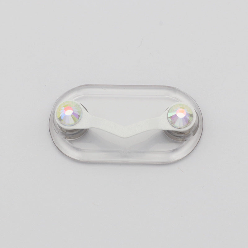Decorative Phone Finger Grip with Clear Adhesive Base