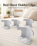 Bed Sheet Holder Clips – Hidden Sheet Grippers for a Smooth, Tidy Bed